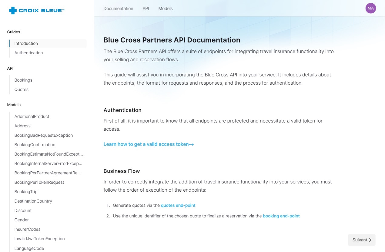 Portail de développement